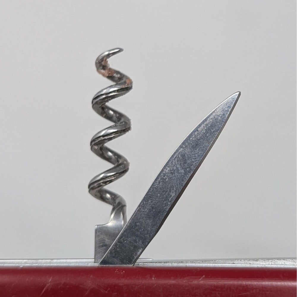 Vintage Victorinox Swiss Army Knife Multi Tool Red 91mm Officier Suisse 8 Tool - Picture 9 of 13